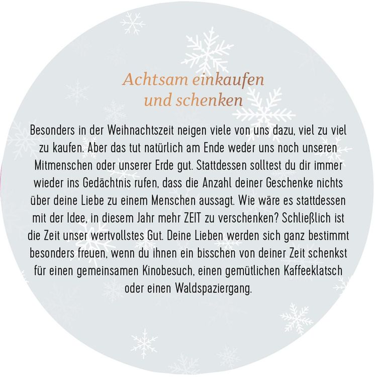 Adventskalender in der Dose. 24 Momente der Achtsamkeit