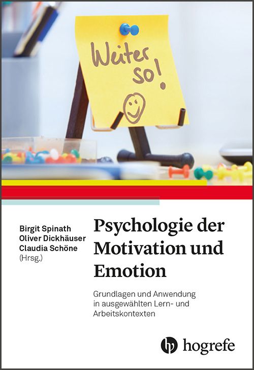 Produktbild: Psychologie der Motivation und Emotion