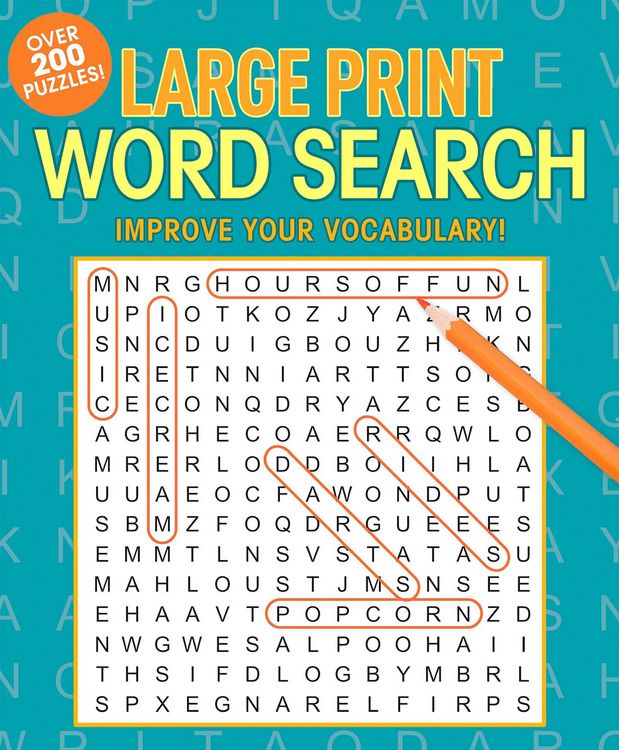 Produktbild: Large Print Word Search
