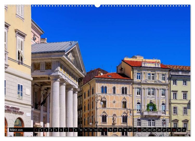 Produktbild: Triest und seine Riviera (hochwertiger Premium Wandkalender 2026 DIN A2 quer), Kunstdruck in Hochglanz