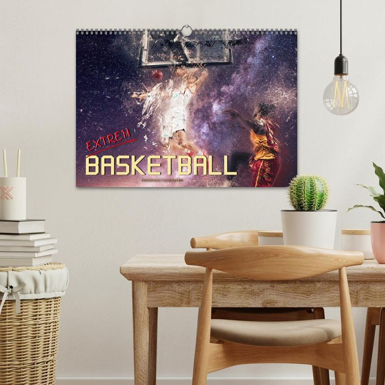 Produktbild: Basketball extrem (Wandkalender 2026 DIN A3 quer), CALVENDO Monatskalender