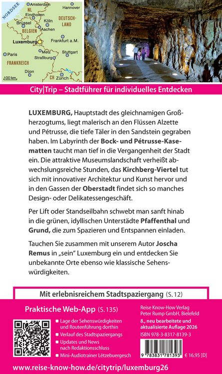 Produktbild: Reise Know-How CityTrip Luxemburg