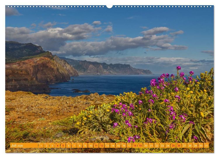 Produktbild: Madeira - Fr&uuml;hlingsinsel im Atlantik (hochwertiger Premium Wandkalender 2026 DIN A2 quer), Kunstdruck in Hochglanz