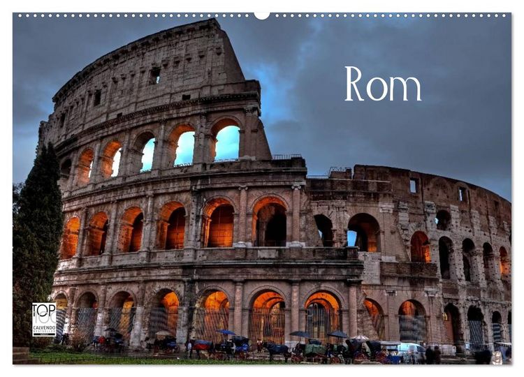 Produktbild: Rom (Wandkalender 2026 DIN A2 quer), CALVENDO Monatskalender