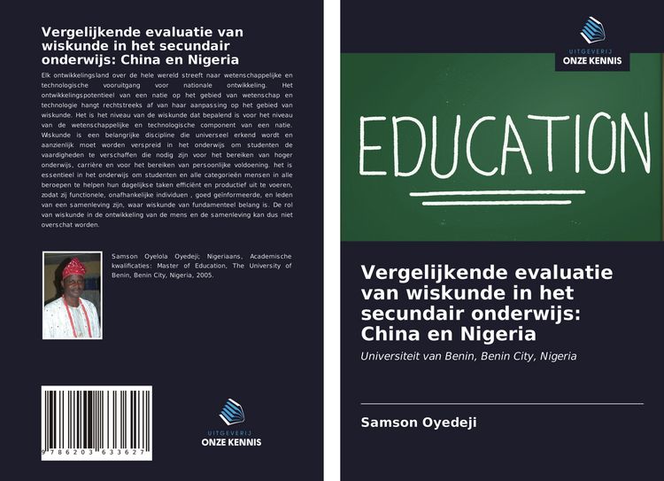 Produktbild: Vergelijkende evaluatie van wiskunde in het secundair onderwijs: China en Nigeria