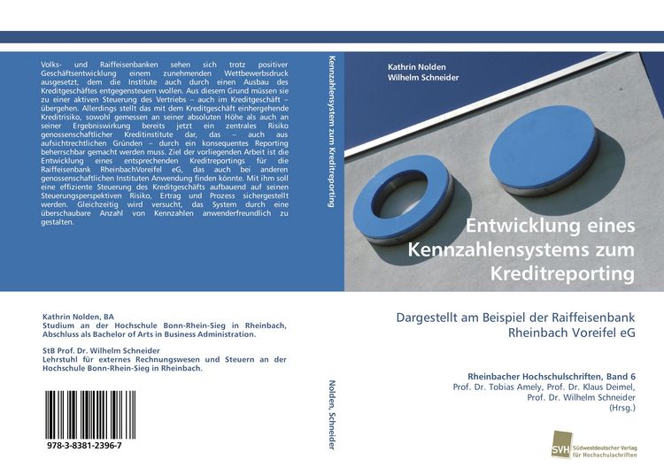 Produktbild: Entwicklung eines Kennzahlensystems zum Kreditreporting