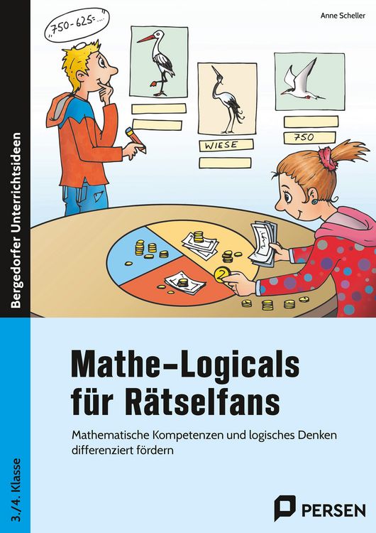 Produktbild: Mathe-Logicals f&uuml;r R&auml;tselfans - 3./4. Klasse