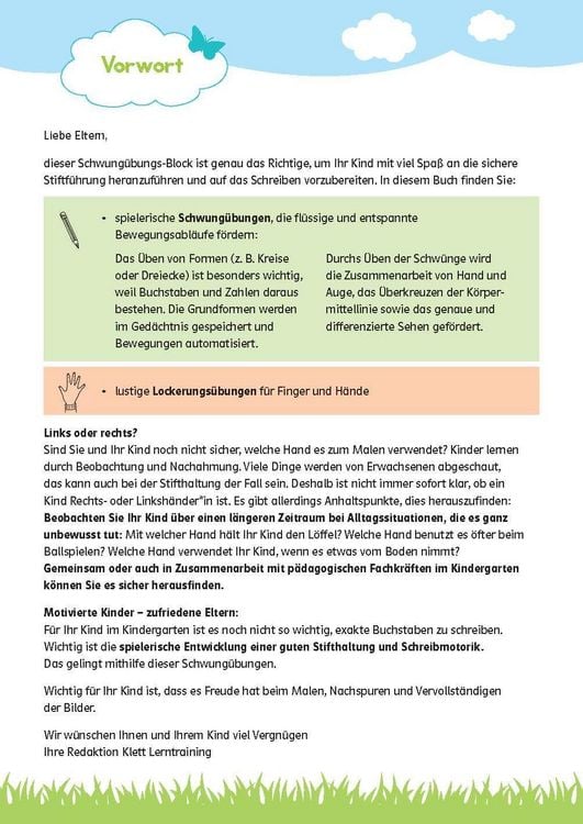 Produktbild: Mein gro&szlig;er bunter Schwung&uuml;bungs-Block ab 3 Jahren