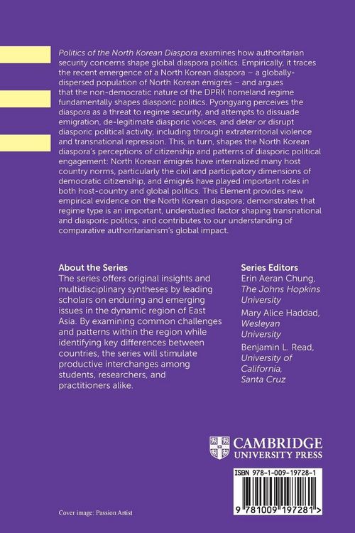Produktbild: Politics of the North Korean Diaspora