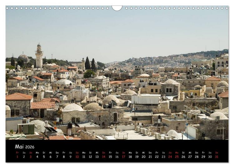 Produktbild: Israel - eindrucksvoll, anders, sch&ouml;n! (Wandkalender 2026 DIN A3 quer), CALVENDO Monatskalender