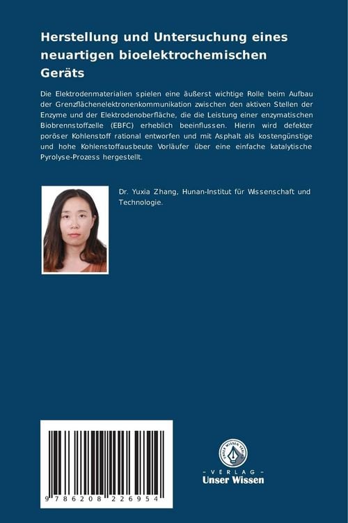 Produktbild: Herstellung und Untersuchung eines neuartigen bioelektrochemischen Ger&auml;ts