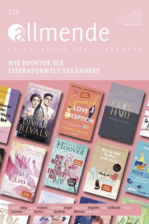 Produktbild: Allmende 113 - Zeitschrift f&uuml;r Literatur