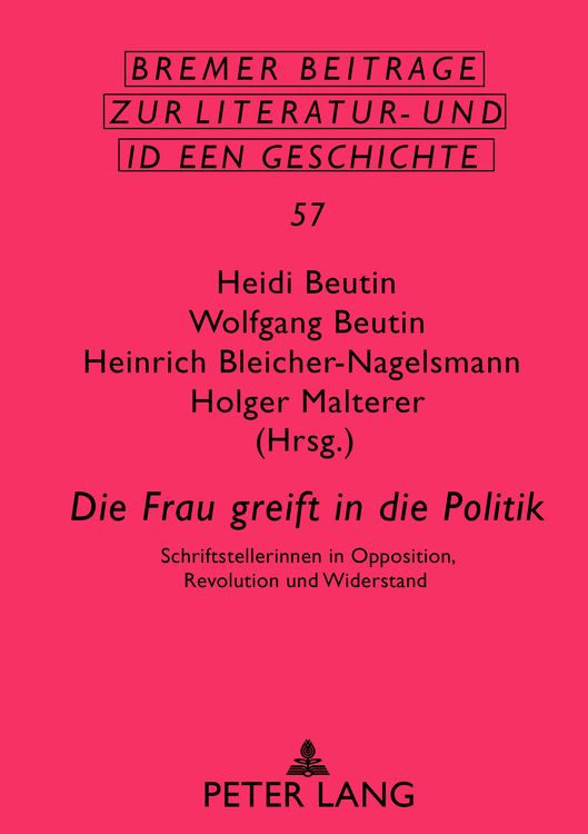 Bild vom Artikel «Die Frau greift in die Politik» vom Autor Wolfgang Beutin