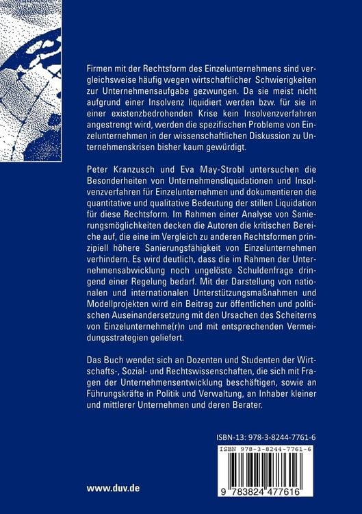 Produktbild: Einzelunternehmen in der Krise