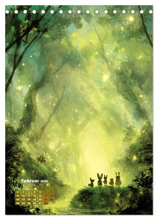 Produktbild: Worlds Unwritten (Tischkalender 2026 DIN A5 hoch), CALVENDO Monatskalender