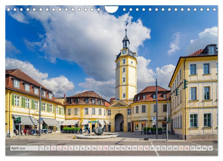 Produktbild: Ansbach Impressionen (Wandkalender 2026 DIN A4 quer), CALVENDO Monatskalender