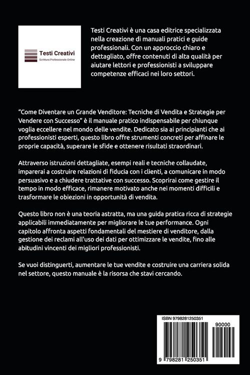 Produktbild: Come Diventare un Grande Venditore