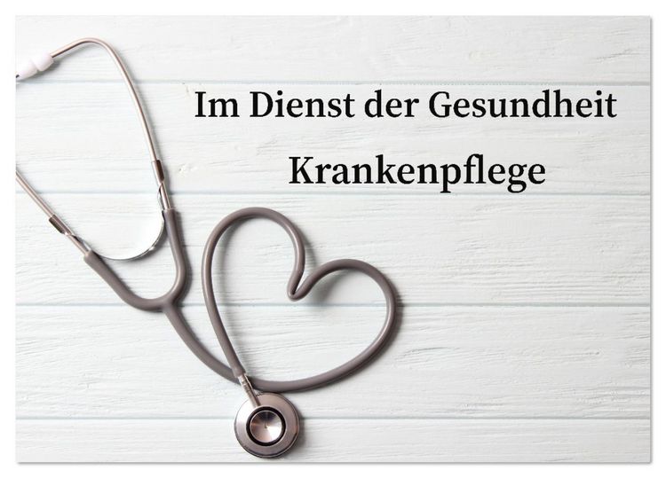 Produktbild: Im Dienst der Gesundheit - Krankenpflege (Tischkalender 2026 DIN A5 quer), CALVENDO Monatskalender