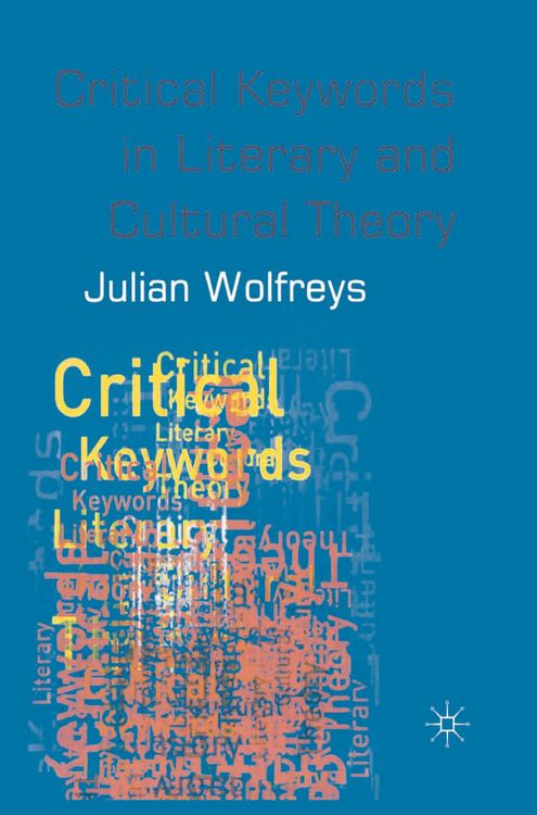 Produktbild: Critical Keywords in Literary and Cultural Theory