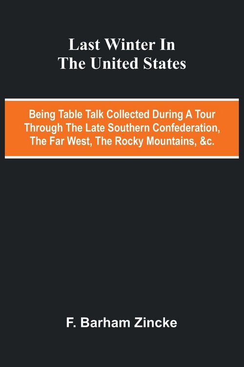 Produktbild: Last winter in the United States