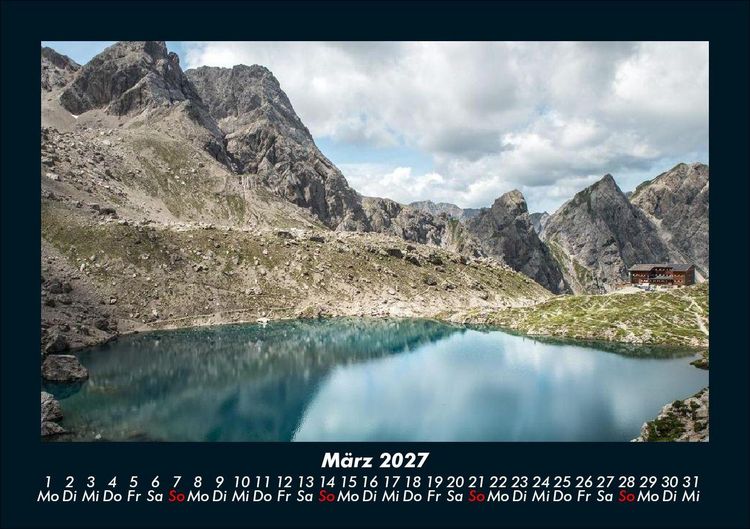 Produktbild: Die Seen der Erde 2027 Fotokalender DIN A5