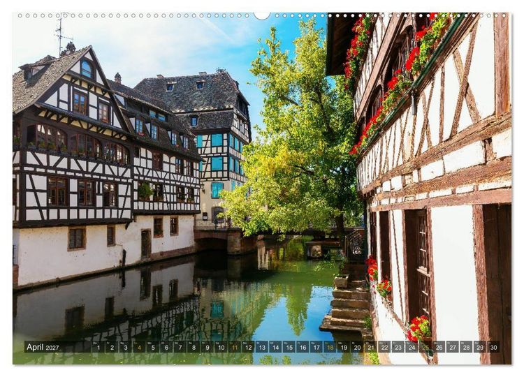 Produktbild: Stra&szlig;burg - ein fotografischer Streifzug (hochwertiger Premium Wandkalender 2027 DIN A2 quer), Kunstdruck in Hochglanz