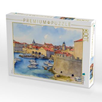 Produktbild: CALVENDO Puzzle Dubrovnik | 1000 Teile Lege-Gr&ouml;&szlig;e 64x48cm Foto-Puzzle f&uuml;r gl&uuml;ckliche Stunden