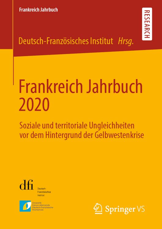 Produktbild: Frankreich Jahrbuch 2020