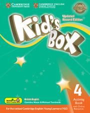 Produktbild: Kid's Box Updated Level 4 Activity Book with Online Resources Hong Kong Edition