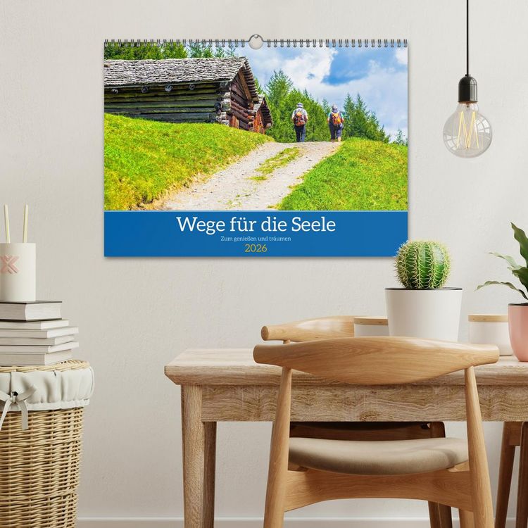 Produktbild: Wege f&uuml;r die Seele (Wandkalender 2026 DIN A3 quer), CALVENDO Monatskalender