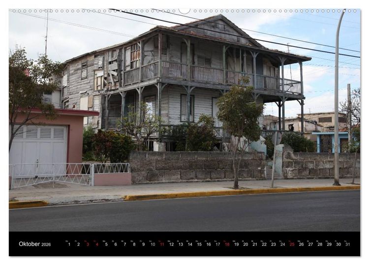 Produktbild: CUBA 2026 (hochwertiger Premium Wandkalender 2026 DIN A2 quer), Kunstdruck in Hochglanz