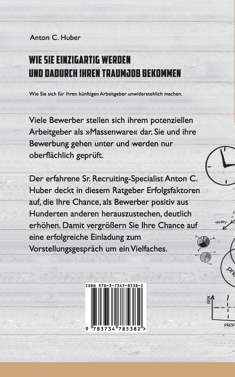 Produktbild: Wie Sie einzigartig werden und dadurch Ihren Traumjob bekommen
