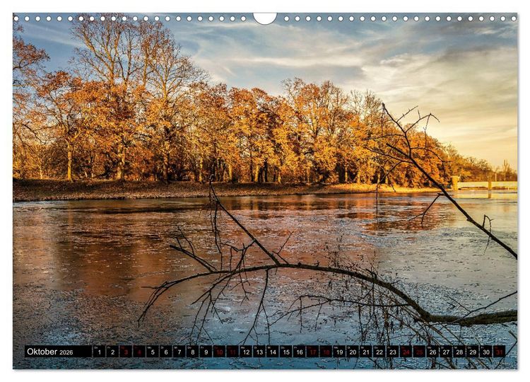 Produktbild: Leipzig Kalender Perspektiven (Wandkalender 2026 DIN A3 quer), CALVENDO Monatskalender