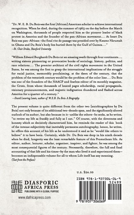 Produktbild: The Autobiography of W. E. B. DuBois