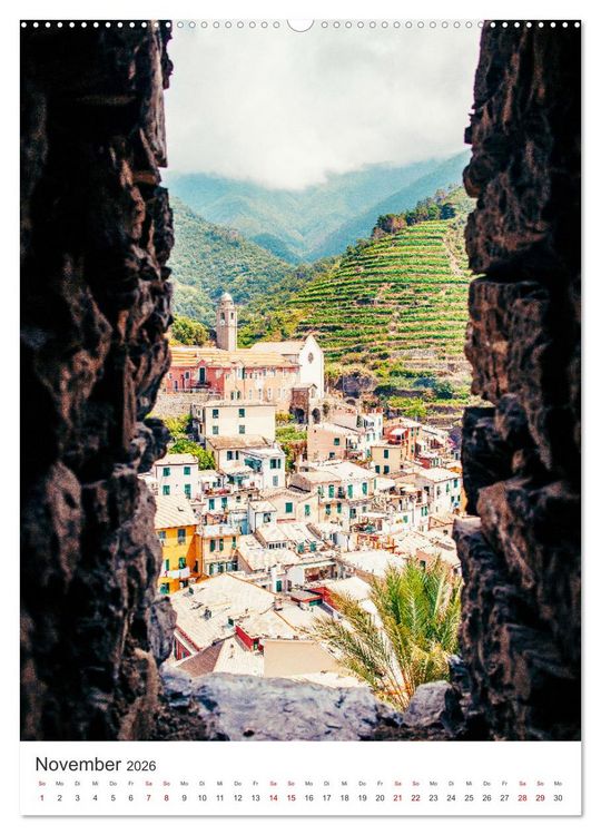 Produktbild: Italien - Von den Alpen bis zum Mittelmeer. (Wandkalender 2026 DIN A2 hoch), CALVENDO Monatskalender