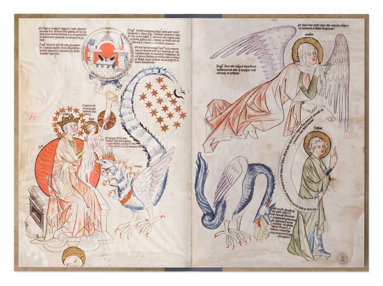 Produktbild: Biblia Pauperum. Apocalypsis. Die Weimarer Handschrift.