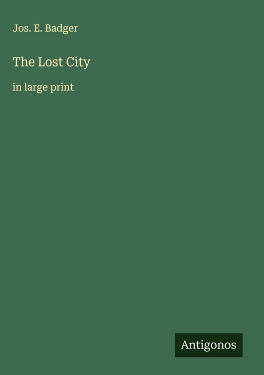 Produktbild: The Lost City