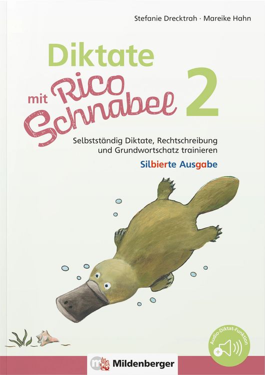 Produktbild: Diktate mit Rico Schnabel, Klasse 2 - silbierte Ausgabe