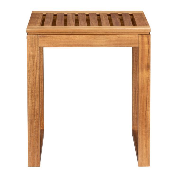 Produktbild: Badhocker Mod. Fondi, aus massivem Akazienholz