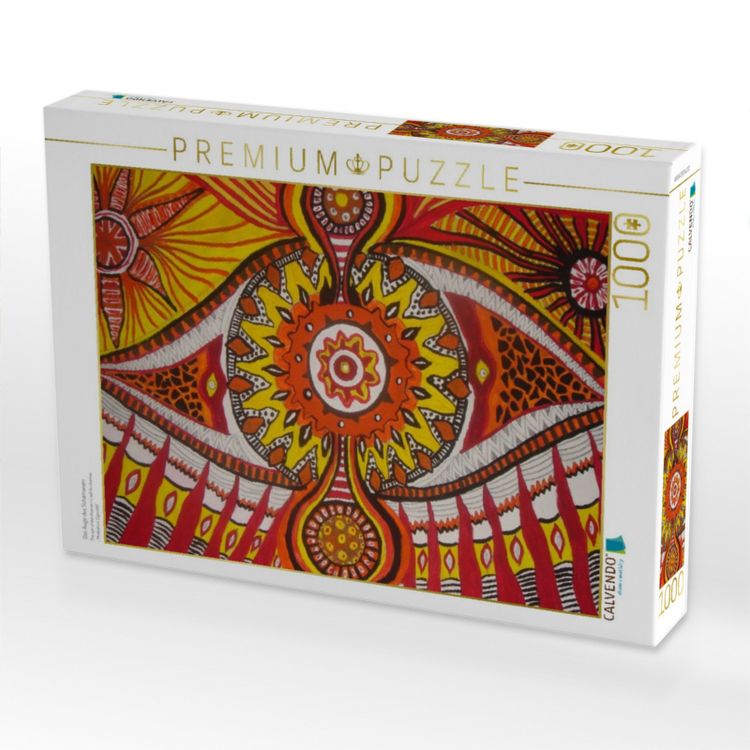 Produktbild: CALVENDO Puzzle Das Auge des Schamanen | 1000 Teile Lege-Gr&ouml;&szlig;e 64x48cm Foto-Puzzle f&uuml;r gl&uuml;ckliche Stunden