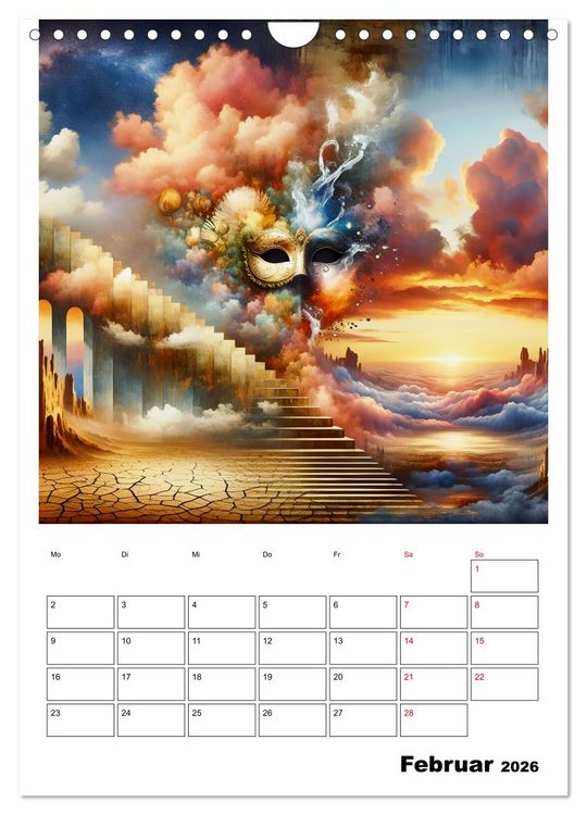 Produktbild: Treppen der Illusionen (Wandkalender 2026 DIN A4 hoch), CALVENDO Monatskalender