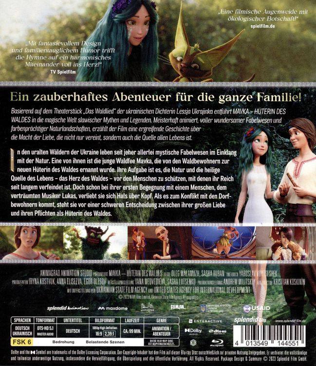 Produktbild: Mavka - H&uuml;terin des Waldes
