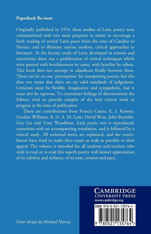 Produktbild: Quality and Pleasure in Latin Poetry