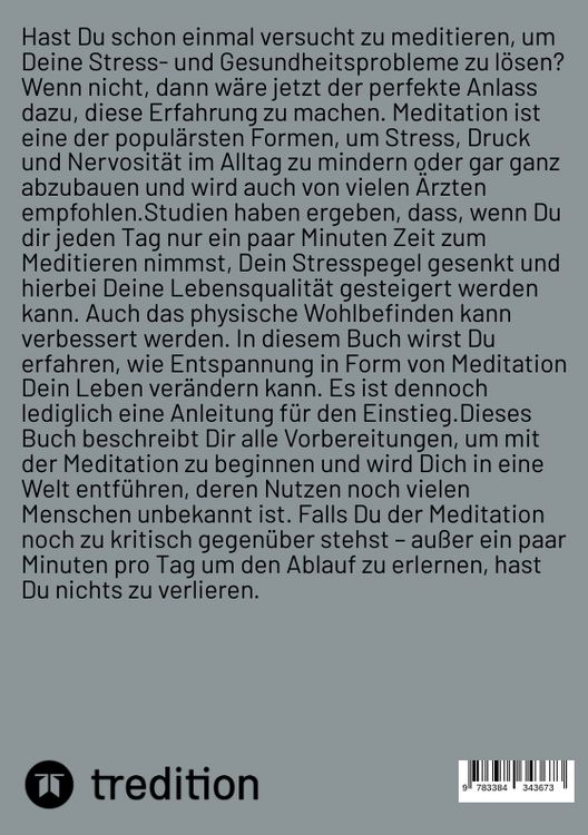 Produktbild: Meditation-Im Hier und Jetzt sein