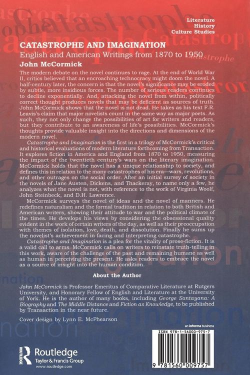 Produktbild: Catastrophe and Imagination