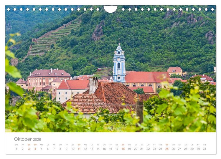 Produktbild: &Ouml;sterreich Rundreise (Wandkalender 2026 DIN A4 quer), CALVENDO Monatskalender