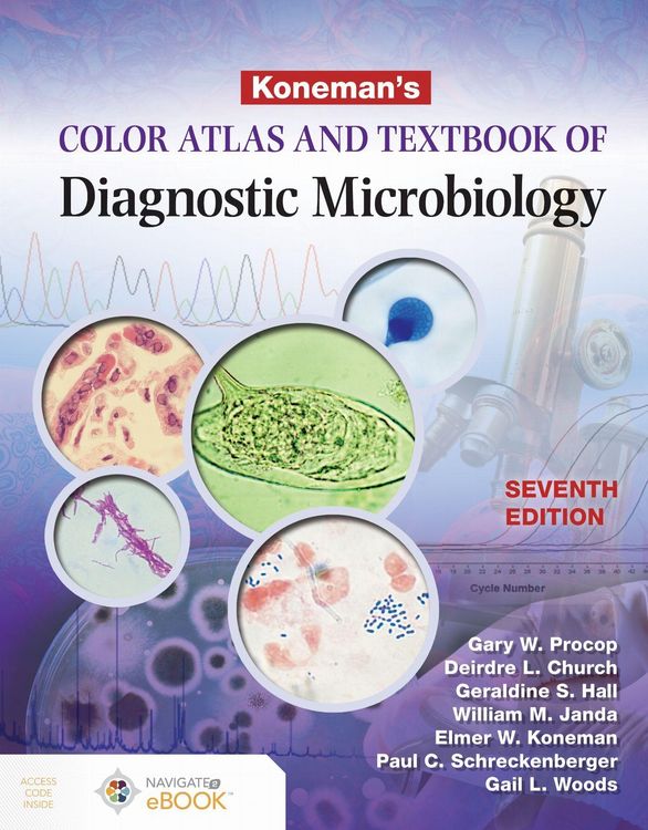 Produktbild: Koneman's Color Atlas and Textbook of Diagnostic Microbiology