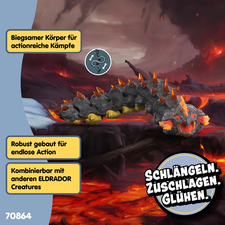 Produktbild: schleich&reg; 70864 Lavawurm