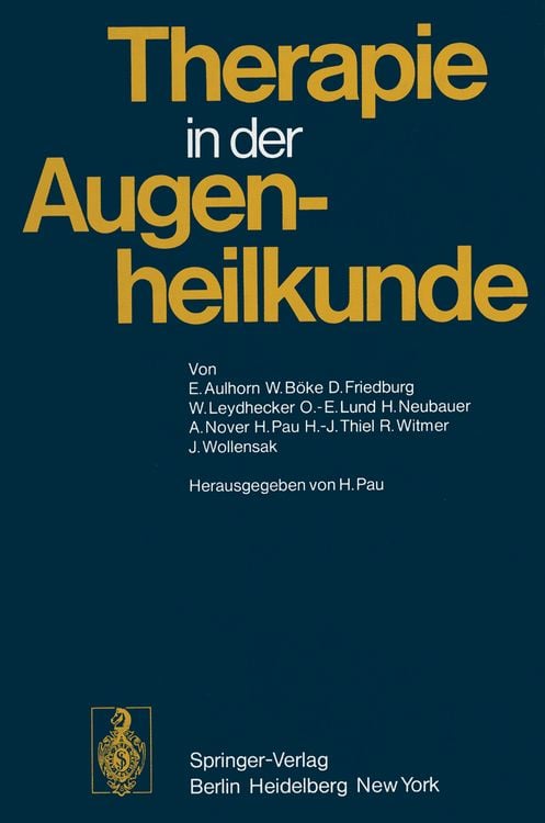 Produktbild: Therapie in der Augenheilkunde