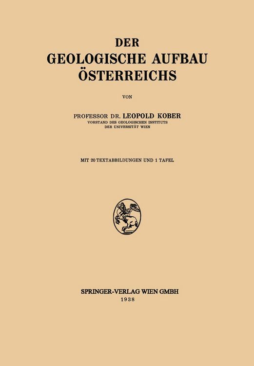 Produktbild: Der Geologische Aufbau &Ouml;sterreichs